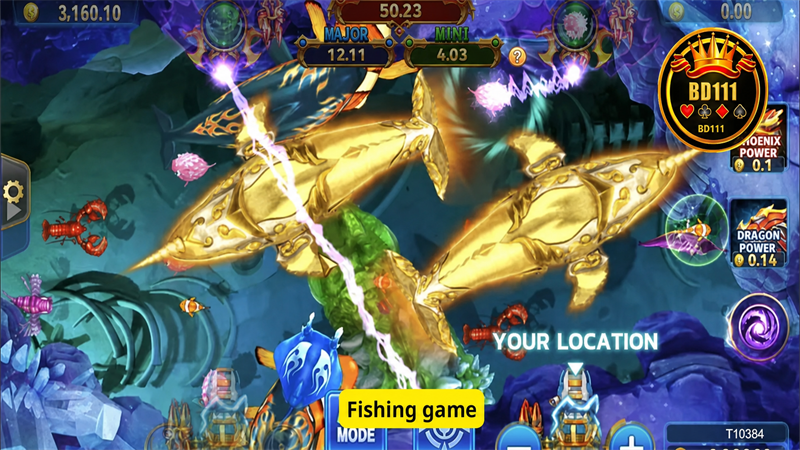 BD111 fishing game artwork