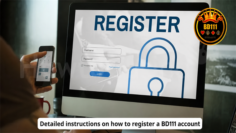 BD111 registration-themed artwork